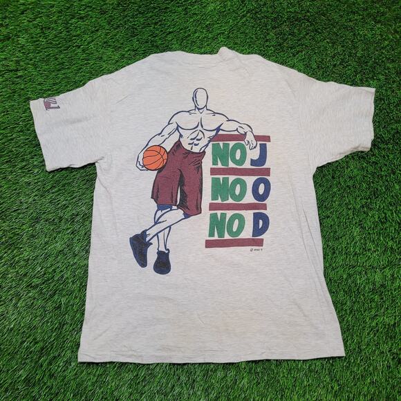 Vintage 90s AND 1 Trash Talk Tee Mens M USA Streetball Basketball - Picture 8 of 16